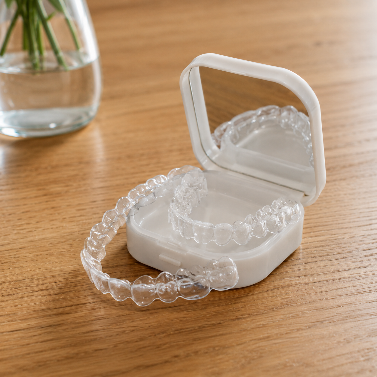 Transparente Aligner-Schiene